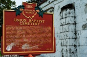 "Union Baptist Cemetery Desecration"